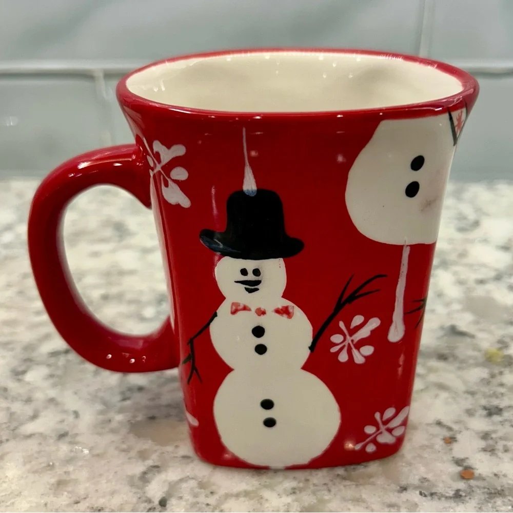Nantucket Home Snowman Mug, 4.5” Tall, excellent condition. - Picture 3 of 5